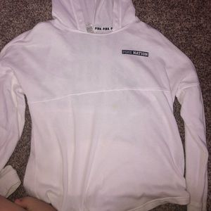 Victoria’s Secret “Pink” White Hoodie